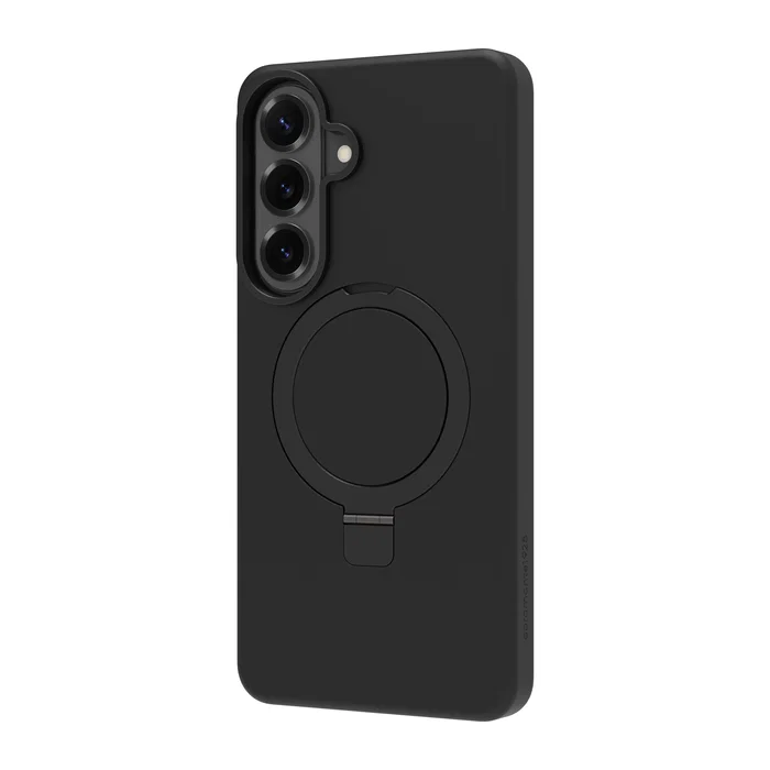 dbramante1928 Roskilde Funda con Soporte MAG Kick ICON para Samsung Galaxy S26+ - 17 cm (6.7") - Resistente a Impactos - Carga Inalámbrica - Color Midnight Marina
