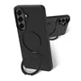 dbramante1928 Roskilde Funda con Soporte MAG Kick ICON para Samsung Galaxy S26+ - 17 cm (6.7") - Resistente a Impactos - Carga Inalámbrica - Color Midnight Marina