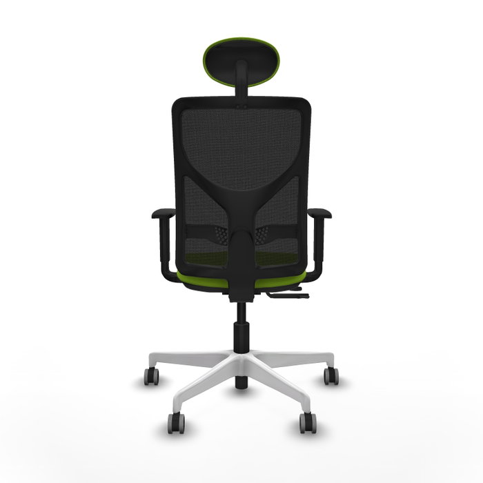 PIQUERAS Y CRESPO Silla de oficina Motilla Sincro/Traslack Pistacho y Negro PIQUERAS Y CRESPO Silla de oficina Motilla Sincro/Traslack Pistacho y Negro