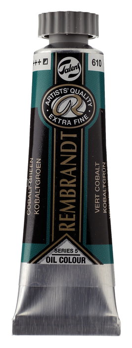 Rembrandt Pintura al Óleo Verde Cobalto 610 Tubo 15 ml Rembrandt Pintura al Óleo Verde Cobalto 610 Tubo 15 ml