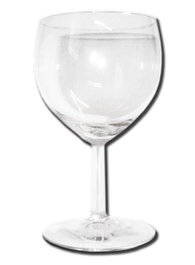 FINSTOCK Eco Copa de Agua Tipo Balón 25 cl Set de 12