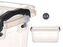 Kipit Caja Plástico Ordenación Transparente 13,7 L 27.5x18x42.5 cm (Set de 12)