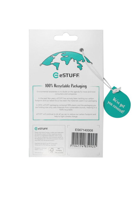 eSTUFF Funda híbrida magnética BERLIN para iPhone 14 Pro Max - Transparente, protección con borde de TPU y trasera rígida, compatible MagSafe