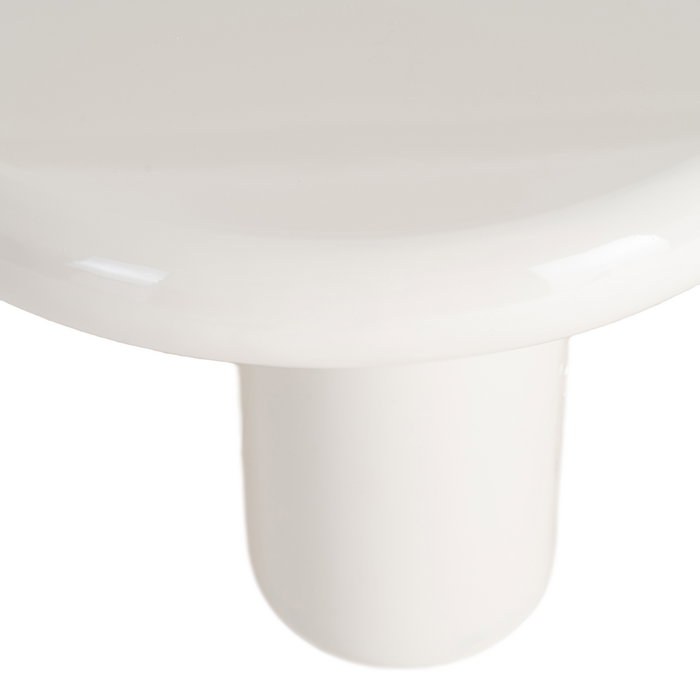 Mesa Centro Lacado Crema Dm Salón 118 X 68 X 37 cm
