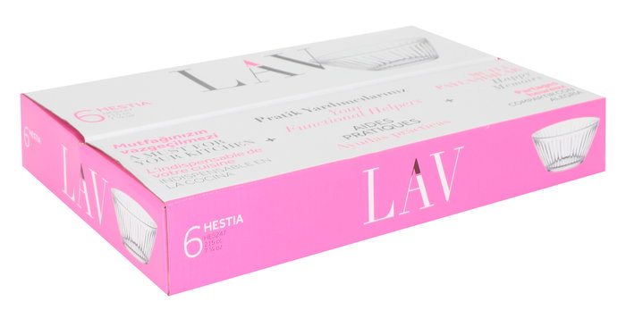 LAV Set 6 Bolsas Hestia 215 cc (8 Cajas)