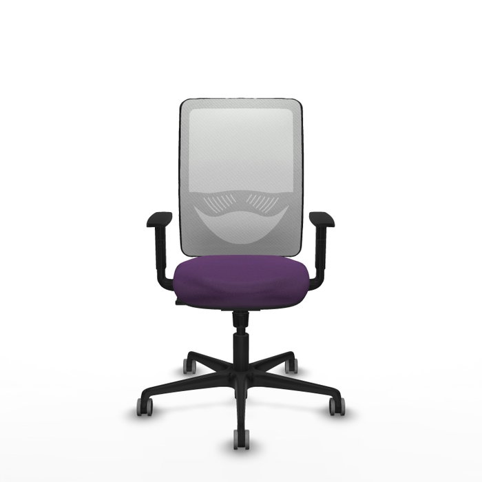 PIQUERAS Y CRESPO Silla de oficina Zulema con mecanismo Sincro, Morado y Blanco PIQUERAS Y CRESPO Silla de oficina Zulema con mecanismo Sincro, Morado y Blanco