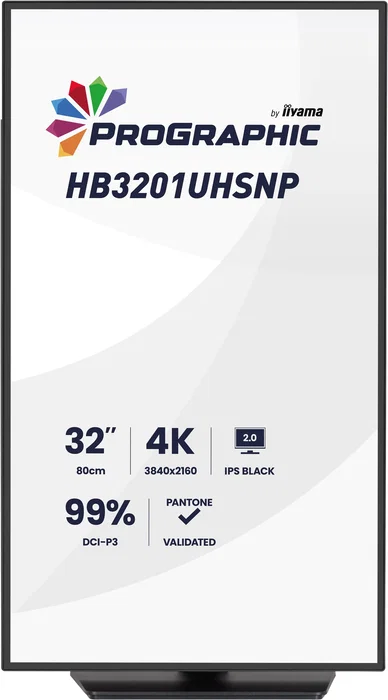 Iiyama ProGraphic HB3201UHSNP-B1 Monitor 31.5 pulg 4K IPS Negro