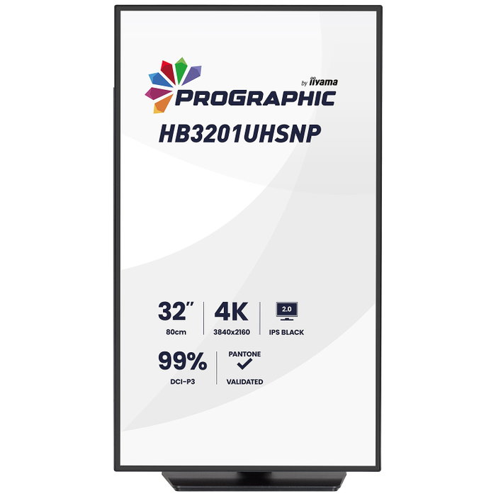 Iiyama ProGraphic HB3201UHSNP-B1 Monitor 31,5 pulg 4K IPS Negro Iiyama ProGraphic HB3201UHSNP-B1 Monitor 31,5 pulg 4K IPS Negro