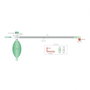 Intersurgical Circuito de Anestesia Coaxial Mapleson D Bain con Balón de 2L y 1,6m
