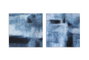 DKD Home Decor Cuadro Lienzo MDF 80x80 Abstracto (Pack de 2)