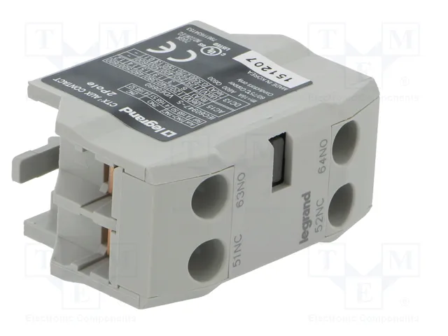 LEGRAND CTX3 Contactores auxiliares con agarres de tornillo LEGRAND CTX3 Contactores auxiliares con agarres de tornillo