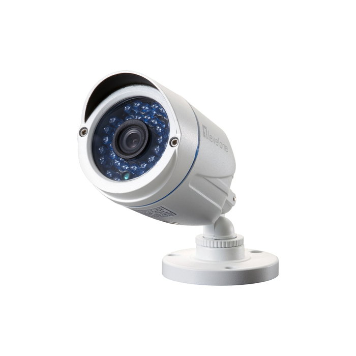 LevelOne DSK-8001 Kit de videovigilancia de 8 canales con 4 cámaras