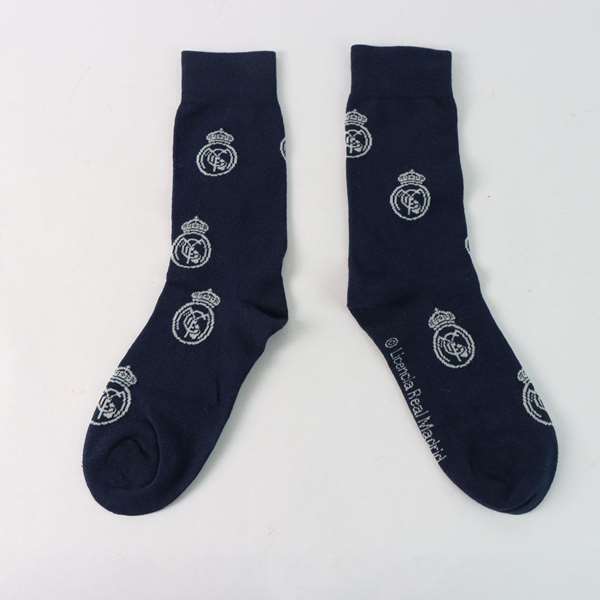 Cerdá Calcetines Adulto Real Madrid 36-45 - Pack de 6 Pares - Color Azul Marino