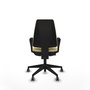 PIQUERAS Y CRESPO Silla de oficina Elche con Similpiel color Crema