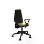 PIQUERAS Y CRESPO Silla de oficina Elche con Similpiel color Crema
