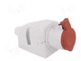 PAWBOL Conector de alimentación AC trifásico hembra 4 pines 16A 400V