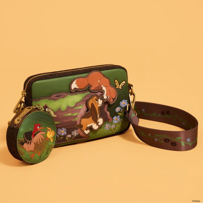 Loungefly Tod y Toby Bolsa Canvas Tod & Vixey Loungefly Tod y Toby Bolsa Canvas Tod & Vixey