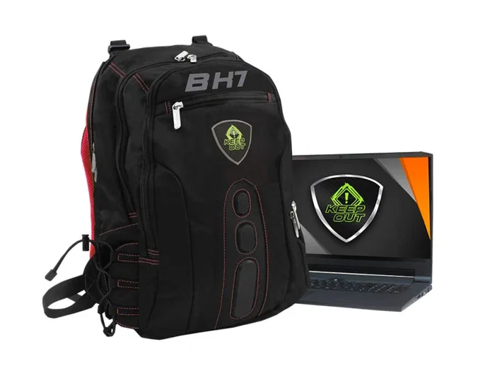 Keepout Mochila Gaming BK7R Negro y Rojo 15.6 pulgadas Keepout Mochila Gaming BK7R Negro y Rojo 15.6 pulgadas