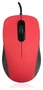 Modecom M10s Silent Roja Ratón Óptico Alámbrico
