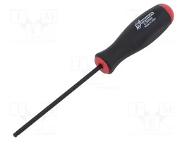 BONDHUS Destornillador estándar Allen esférica HEX 2,5mm