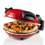 Ariete 909 Mini Horno para Pizza con Piedra Refractaria, Rojo y Negro