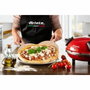Ariete 909 Mini Horno para Pizza con Piedra Refractaria, Rojo y Negro