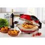 Ariete 909 Mini Horno para Pizza con Piedra Refractaria, Rojo y Negro