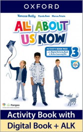 OXFORD UNIVERSITY PRESS, ALL ABOUT US NOW 3 AB - (ACTIVITY+ALK DIGITAL BOOK)