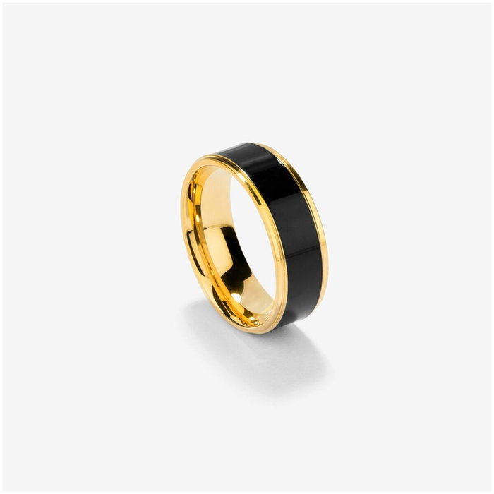 Anillo Hombre Radiant RH000137-24 24 Negro Dorado