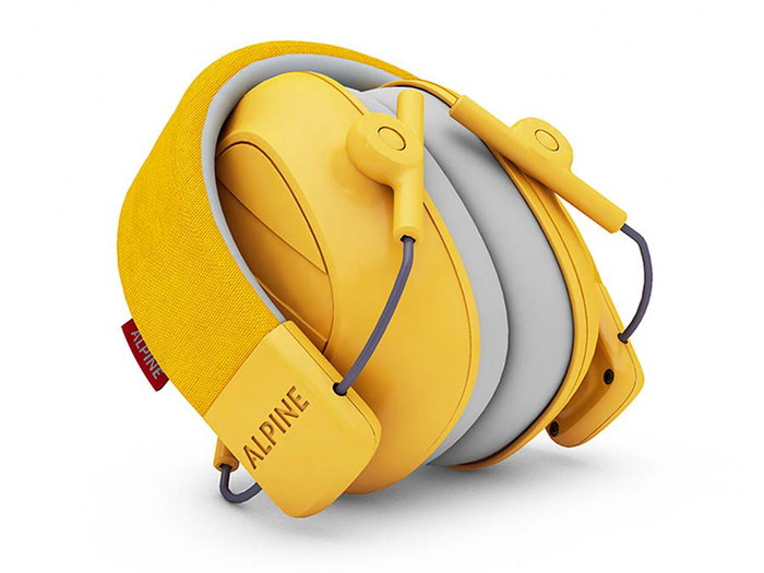 Casco Protección Oídos para Niños Amarillo