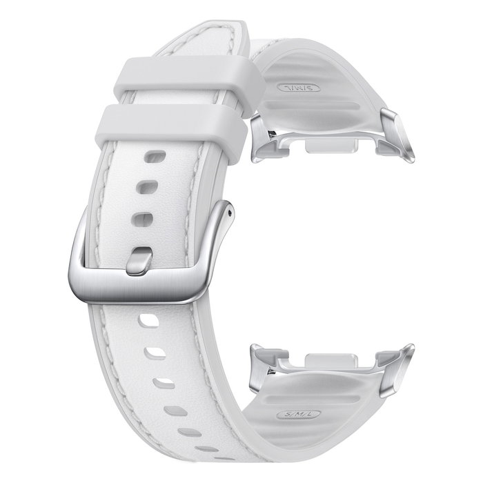 Samsung ET-SLL50LWEGEU Correa para Galaxy Watch8 Classic Blanco Imitación Piel Tallas S/M M/L