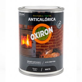 Oxiron Pintura anticalórica negro mate 375 ml