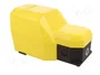 EMAS Interruptor de pie amarillo NC + NA