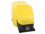 EMAS Interruptor de pie amarillo NC + NA