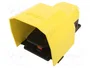 EMAS Interruptor de pie amarillo NC + NA