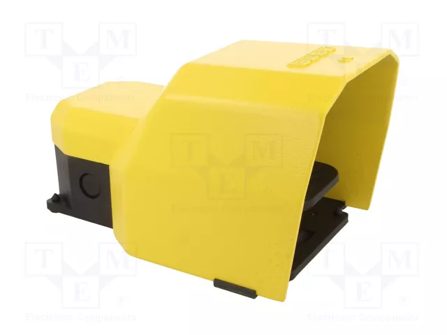 EMAS Interruptor de pie amarillo NC + NA
