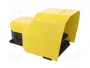 EMAS Interruptor de pie amarillo NC + NA
