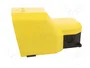 EMAS Interruptor de pie amarillo NC + NA