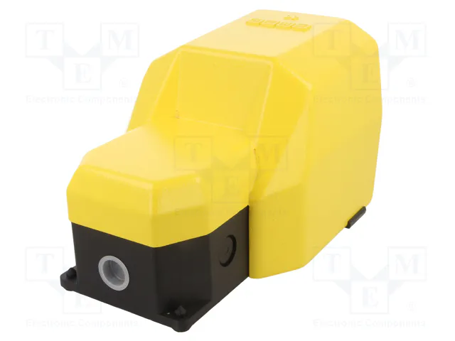 EMAS Interruptor de pie amarillo NC + NA