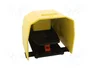 EMAS Interruptor de pie amarillo NC + NA