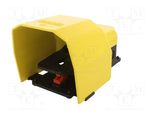 EMAS Interruptor de pie amarillo NC + NA