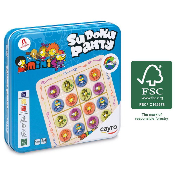 Cayro Juego Sudoku Party de 16 piezas Cayro Juego Sudoku Party de 16 piezas