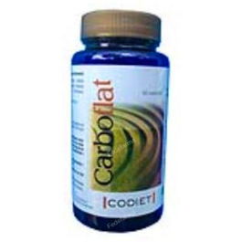 CODIET Carboflat Complex 60 Cápsulas - Ayuda Digestiva para Gases, Flatulencias, Mal Aliento y Diarrea por Intoxicación Alimentaria