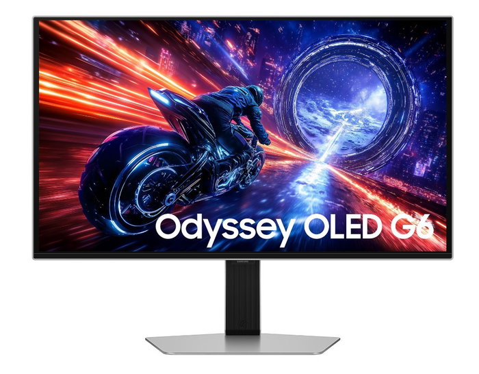 Samsung Odyssey OLED G6 G60SF 27 el QHD 500 Hz QD-OLED Plata
