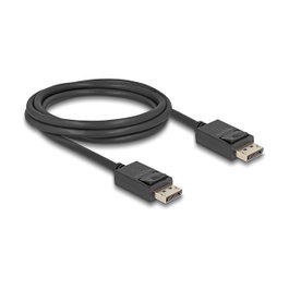 DeLOCK Cable DisplayPort 2.1 16K 8K 40 Gbps 2 m
