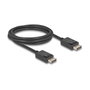 DeLOCK Cable DisplayPort 2.1 16K 8K 40 Gbps 2 m