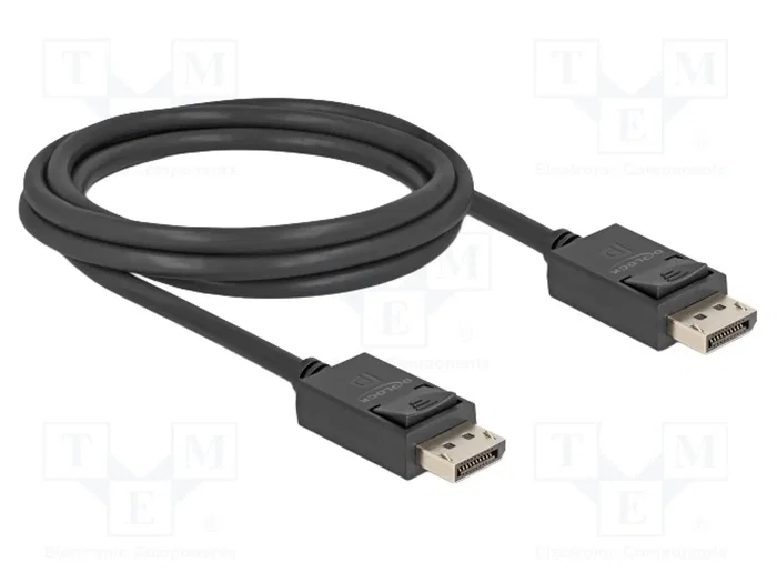 DeLOCK Cable DisplayPort 16K 8K 40 Gbps 2 m DeLOCK Cable DisplayPort 16K 8K 40 Gbps 2 m