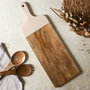 Home Deco Factory Tabla de servir Mirage, madera de mango 58x19x1.5 cm, sostenible