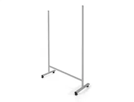 Rocada Soporte Móvil Universal para Pizarras de Pared de 120-200 cm con Ruedas y Freno 1230x2030x490 mm