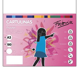 Fabrisa Cartulina 180 gr A3 50 Hojas Color Blanco